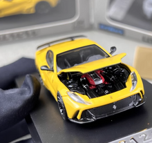 Load image into Gallery viewer, LT 1:64 Yellow 812 Novitec N-Largo Racing Sports Model Diecast Metal Car New Collection