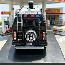 Load image into Gallery viewer, MZS 1:64 Black SWAT F550 Duty Troop Carrier APC Model Diecast Metal Car New Collection