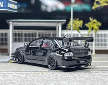 Load image into Gallery viewer, CM 1:64 Black Carbon Lancer EVO Evolution IX Sport Model Diecast Metal Car New Collection