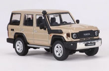 Load image into Gallery viewer, GCD 1:64 Gold Land Cruiser LC70 LC76 ORV SUV Model Diecast Metal Car New Collection
