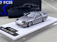 Load image into Gallery viewer, ATS 1:64 Silver RX7 FC FC3S MK2 Hatchback Sports Model Diecast Metal Car New Collection