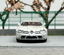 Load image into Gallery viewer, SW 1:64 White SLR McLaren Coupe Racing Sports Model Diecast Metal Car New Collection