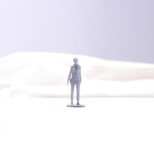 Load image into Gallery viewer, 1:64 Painted Unpainted Figure Model Miniature Resin Diorama Cool Girl With Gun New