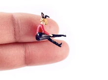 Load image into Gallery viewer, 1:64 Painted Figure Mini Model Miniature Resin Diorama Sand Bunny GIrl Man Shirt New