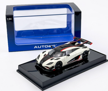Load image into Gallery viewer, AUTOart 1:64 White One 1 Super Racing Sports Model Car ABS New Collection