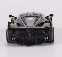 Load image into Gallery viewer, Bburago 1:64 Black FXXK #44 Racing Sports Model Diecast Metal Car New Collection