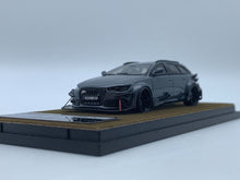 Load image into Gallery viewer, QD 1:64 Gray RS6 C7 DTM Wagon Sports Model Diecast Resin Car New Collection
