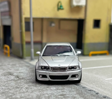 Load image into Gallery viewer, SH 1:64 Silver M3 E46 CLS Coupe Racing Sports Model Diecast Metal Car New