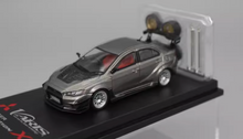 Load image into Gallery viewer, CM 1:64 Grey Evolution EVO Lancer X Varis Sports Model Diecast Metal Car New