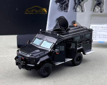 Load image into Gallery viewer, MVA 1:64 Black Bearcat AFV Armored Vehicle Figure Model Diecast Metal Car New Collection