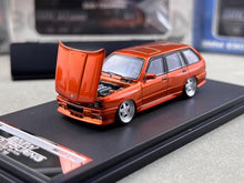 Load image into Gallery viewer, Mortal 1:64 Orange E30 Touring Wagon Sports VIP Model Diecast Metal Car New Collection