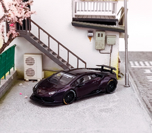 Load image into Gallery viewer, King 1:64 Purple LP610 Huracan LBWK Racing Sports Model Diecast Metal Car New