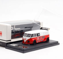 Load image into Gallery viewer, BSC 1:64 Red VW T1 Mini Van 100 Sports Model Diecast Metal Car New Collection
