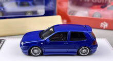 Load image into Gallery viewer, FH 1:64 Blue VW Golf GTI MK4 2 Doors Coupe Sports Model Diecast Metal Car New