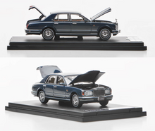 Load image into Gallery viewer, GFCC 1:64 Navy 1998 Silver Seraph Sedan Classic Model Diecast Metal Car