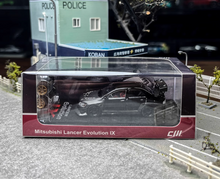 Load image into Gallery viewer, CM 1:64 Black Carbon Lancer EVO Evolution IX Sport Model Diecast Metal Car New Collection