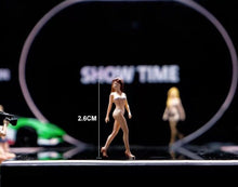 Load image into Gallery viewer, 1:64 Painted Figure Mini Model Miniature Resin Diorama Sexy Girl Super Model