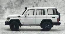 Load image into Gallery viewer, GCD 1:64 White Land Cruiser LC70 LC76 ORV SUV Model Diecast Metal Car New Collection