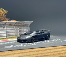Load image into Gallery viewer, PK 1:64 Black Murcielago LP640 Convertible Sports Model Diecast Metal Car New Collection