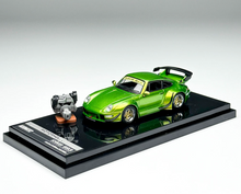 Load image into Gallery viewer, MH 1:64 Green RWB 993 Engine Sports Model Diecast Metal Car New Collection