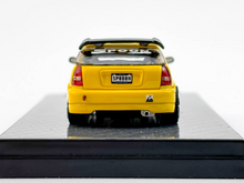 Load image into Gallery viewer, NA 1:64 Yellow Spoon #95 Civic Type R EK9 Sports Model Diecast Resin Car New Collection