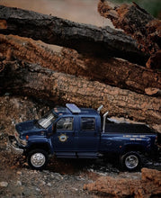 Load image into Gallery viewer, GOC 1:64 Blue Police Topkick C4500 Pickup Truck Model Diecast Metal Car New Collection