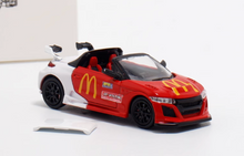 Load image into Gallery viewer, Mortal 1:64 Red MC S660 Convertible Sport Model Diecast Metal Car New Collection