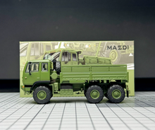 Load image into Gallery viewer, Masdi 1:64 Green Military FMTV 6x6 Truck Model Diecast Metal Car New Collection