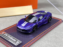 Load image into Gallery viewer, U2 1:64 Purple F8 Tributo Super Racing Sports Model Diecast Resin Car Box New