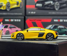 Load image into Gallery viewer, Masdi 1:64 Yellow 2022 R8 V10 Coupe Sports Model Diecast Metal Car New Collection
