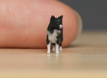 Load image into Gallery viewer, 1:64 Painted Figure Model Miniature Resin Diorama Sand Cute Pet Puppy Dot Toy