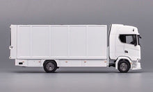 Load image into Gallery viewer, GCD 1:64 White Scania S730 Enclosed Double Deck Tow Truck Model Diecast Metal