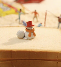 Load image into Gallery viewer, 1:64 Painted Figure Model Miniature Resin Diorama Toy Snowball Fight Firecracker