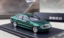 Load image into Gallery viewer, King 1:64 Green E63 AMG W211 Classic Sedan Sports Model Diecast Metal Car New Collection