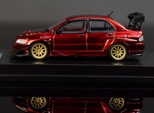 Load image into Gallery viewer, CM 1:64 Red JDM Lancer Evo 9 IX Voltex Sports Model Diecast Metal Car New Collection