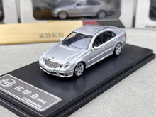 Load image into Gallery viewer, MK 1:64 Silver E63 W211 Classic Sports Sedan Model Diecast Metal Car New