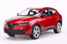 Load image into Gallery viewer, Bburago 1:24 Alfa Romeo Tonale SUV Sports Model Diecast Metal Car New Collection