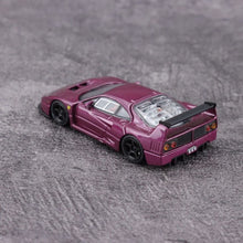 Load image into Gallery viewer, SH 1:64 Purple F40 LM Racing Sports Model Diecast Metal Car New Collection