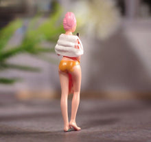 Load image into Gallery viewer, 1:64 Painted Figure Model Miniature Resin Diorama Bathing Beauty Lady Sexy Girl New