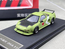 Load image into Gallery viewer, Star 1:64 Matte Green NSX NA1 Widebody Sports Model Diecast Metal Car New Collection