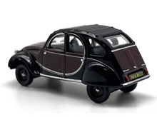 Load image into Gallery viewer, 1:76 Black 2CV Classic Vintage Model Diecast Metal Car