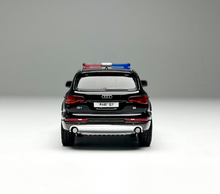 Load image into Gallery viewer, Masdi 1:64 Black Police Q7 FSI Quattro SUV Sports Model Diecast Metal Car New Collection