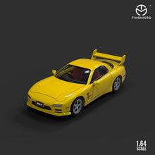 Load image into Gallery viewer, TM 1:64 JDM RX7 FD Racing Sports Model Classic Diecast Metal Car Box