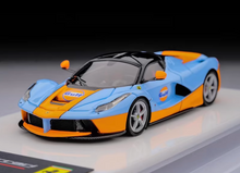 Load image into Gallery viewer, DMH 1:64 Blue Gulf Laferrari Aperta Sports Model Diecast Resin Car New Collection