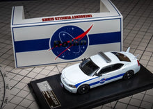Load image into Gallery viewer, Rollin 1:64 CHASE White NASA Charger Muscle Sports Model Diecast Metal Car BN