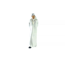 Load image into Gallery viewer, 1:64 Painted Figure Model Miniature Resin Diorama Sand Qatar Robe Man Lady Toy