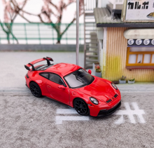 Load image into Gallery viewer, MINIGT 1:64 Red 911 992 GT3 Racing Sports Model Diecast Metal Car New