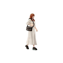 Load image into Gallery viewer, 1:64 Painted Figure Model Miniature Resin Diorama Toy Sand White Dress Lady Bag