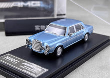 Load image into Gallery viewer, BSC 1:64 Blue 300SEL W109 AMG 6.8 Sedan Classic Model Diecast Metal Car New Collection