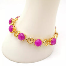 Load image into Gallery viewer, Nature Jade Beaded Bracelet Jewelry Blessing Lucky Fortune Gift For Her Heart p